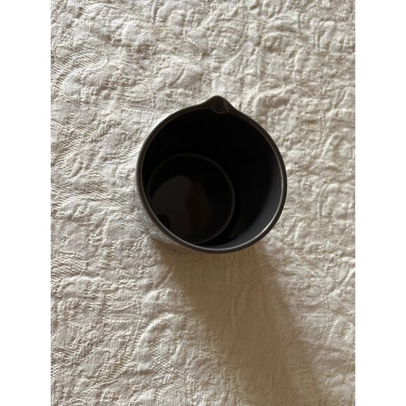 2 Stackable Set Ceramic Sugar & Creamer Jar Minimalist Style Storage Container - Picture 9 of 16